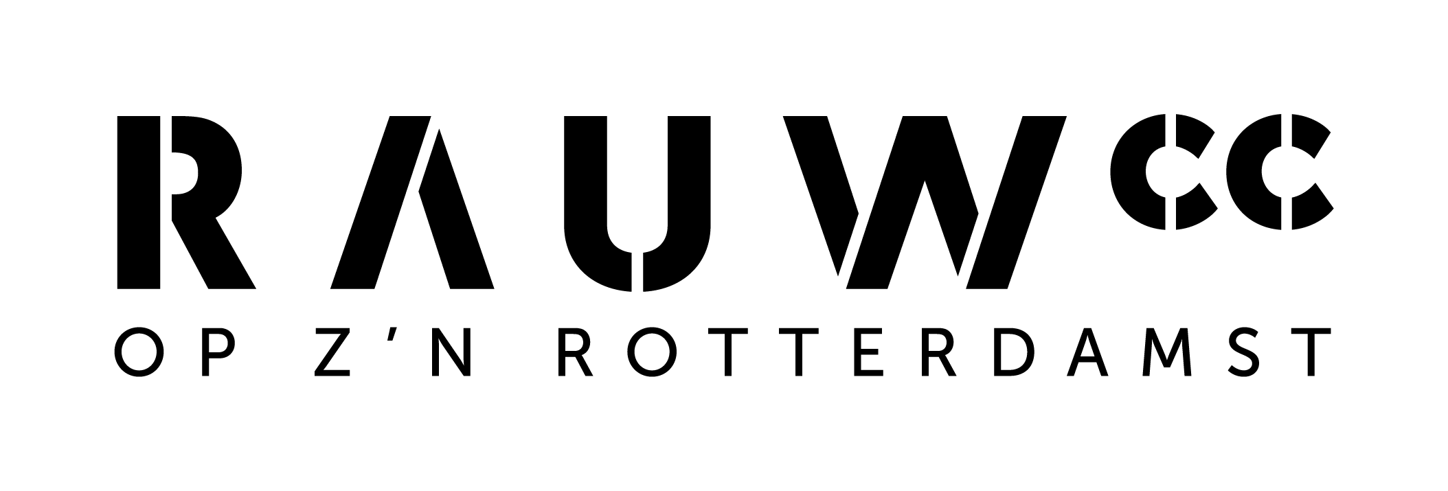 Logo RauwCC NL Zwart