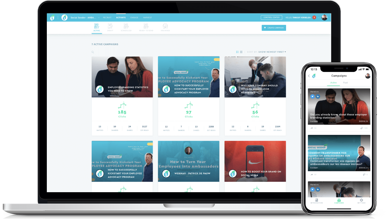 Social Seeder is a communication platform